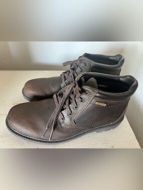 Rockport XCS waterproof lace up boots size 9